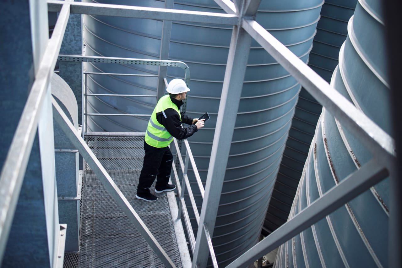 FRP chemical extraction tanks and fume ducts for Perecherla industrial plants in Guntur